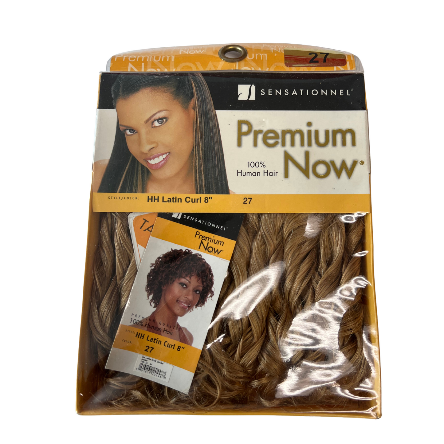 Sensationnel Premium Now Wig 100% human hair Color 27