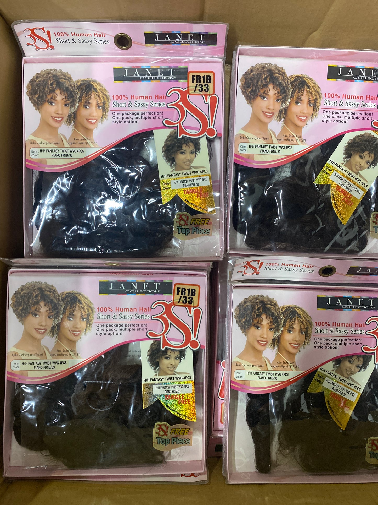 Janet H/H Fantasy Twist WVG 4 Pcs Color FR/33