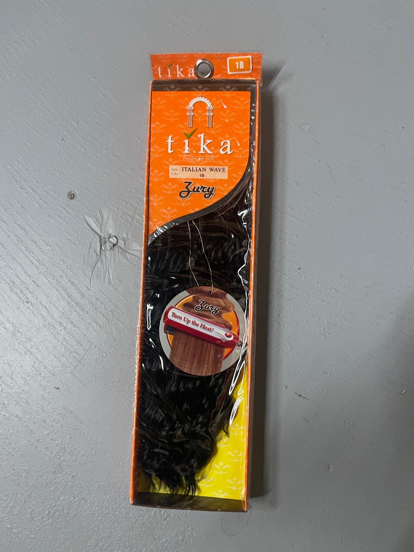 Zury Tika Handmade Hair Italian Wave Color 1B