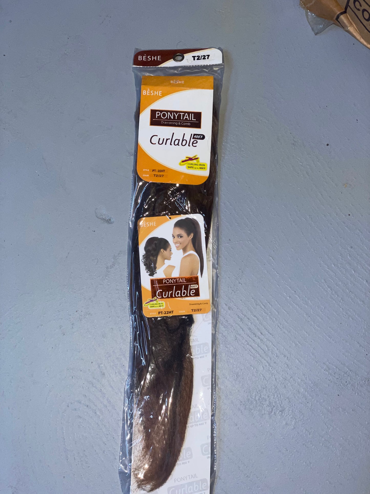 BeShe Ponytail Drawstring & Comb Color T2/27