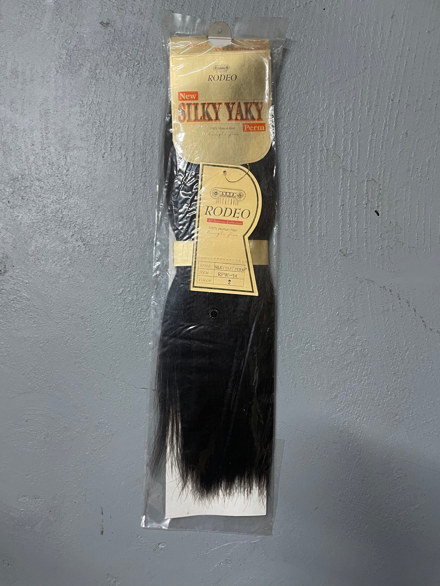 Rodeo 100% Human Hair Silky Yaky Perm Various Colors
