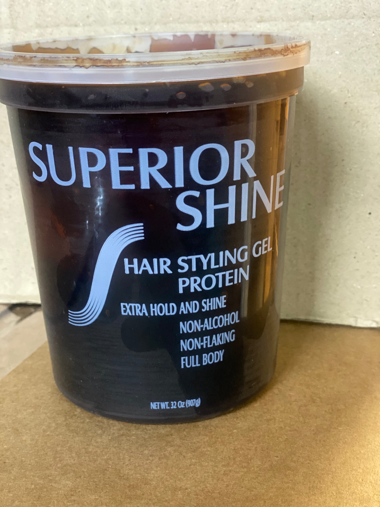 Superior Shine Styling Gel (Brown Protein)