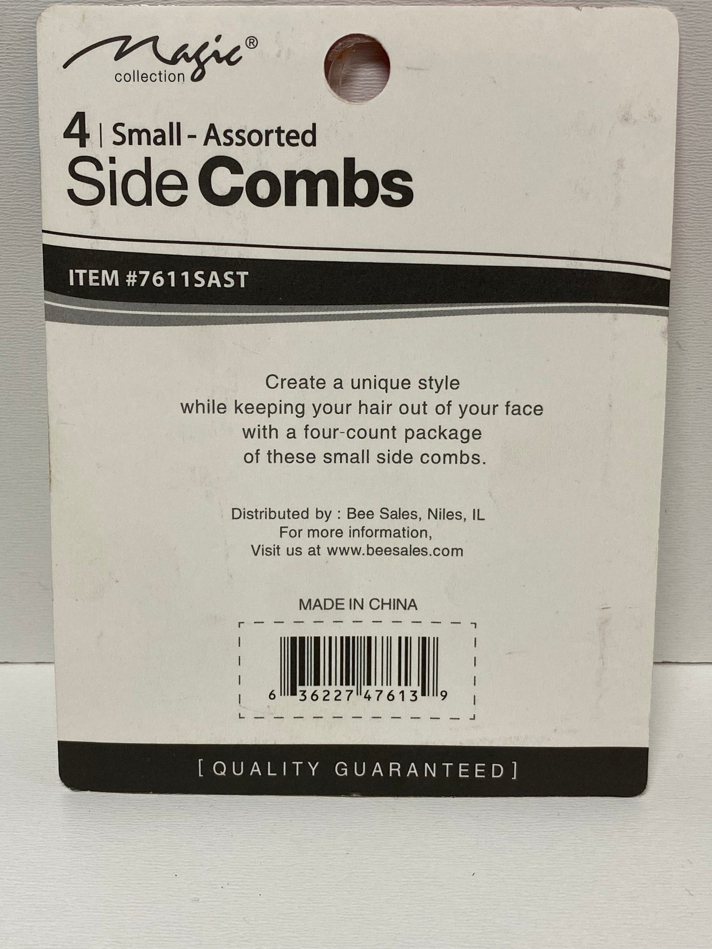 Magic Side Combs 4 Pcs