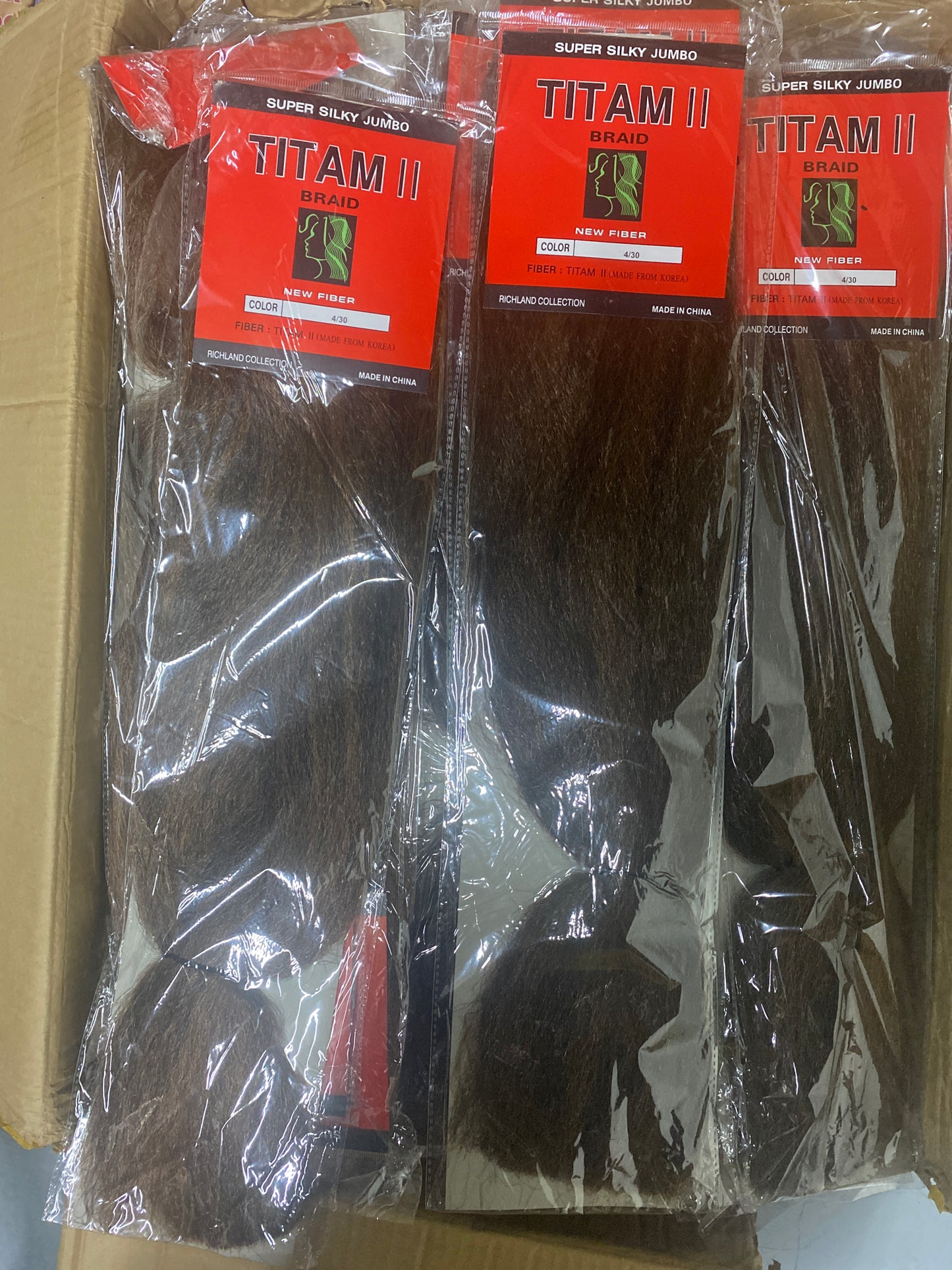 Titam II Braid Super Silky Jumbo Color 4/30