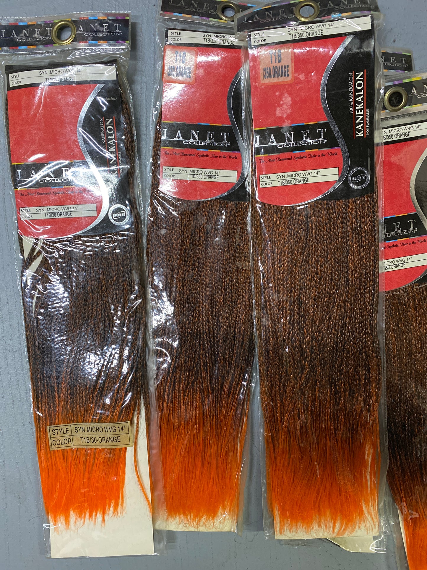 Janet SYN Mirco WVG 14'' Color T1B/350 Orange