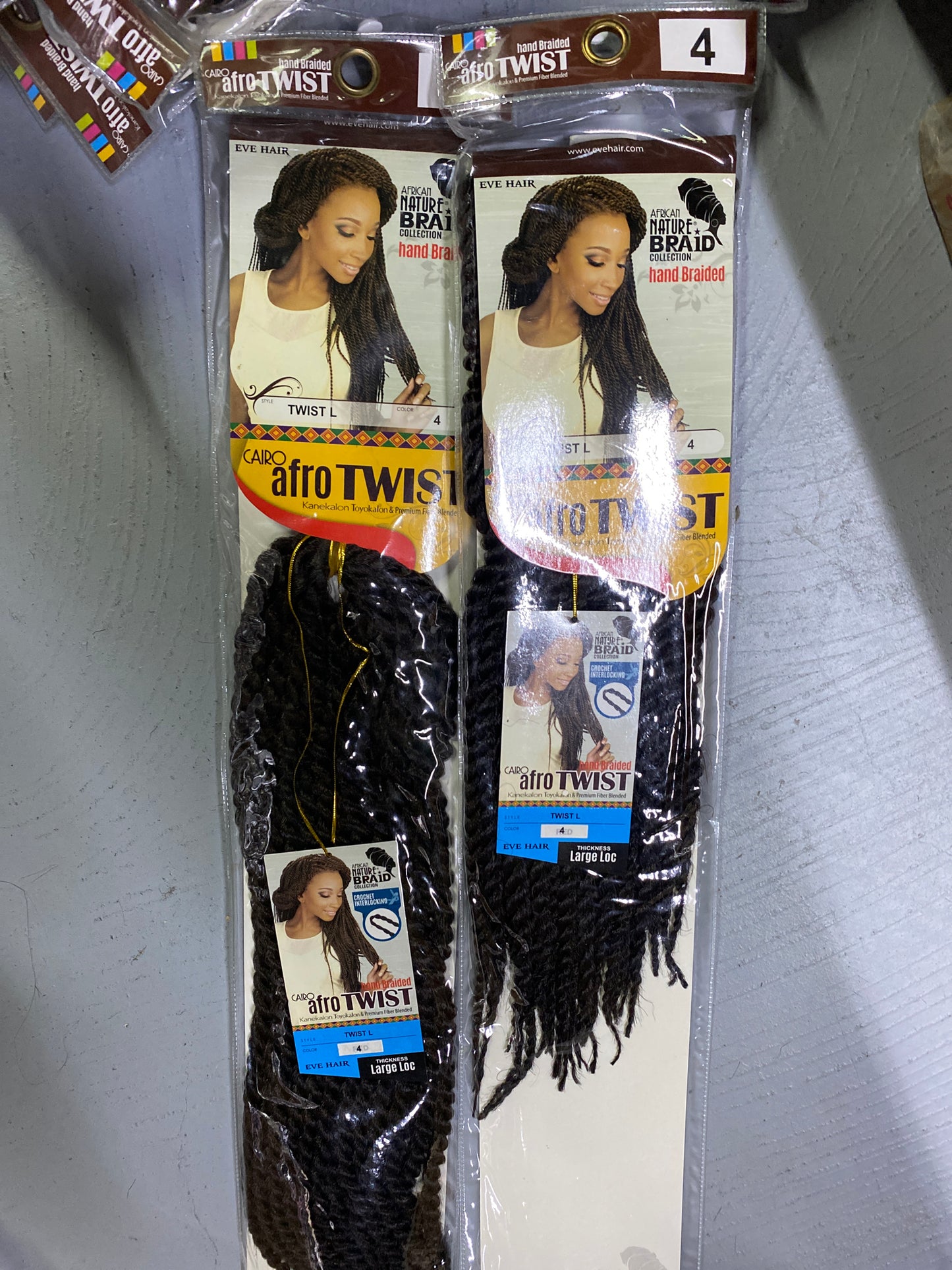 Cairo Afro Twist Hand Braided Twist L Color 4