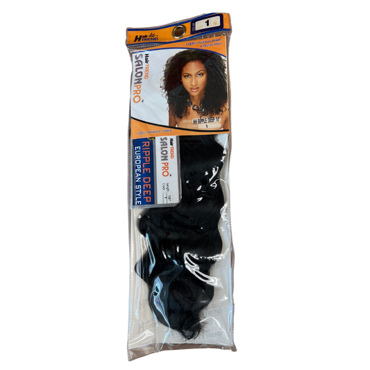 Hair Trend Salon Pro European Caribbean Curl 14” 1 Human Hair Quality