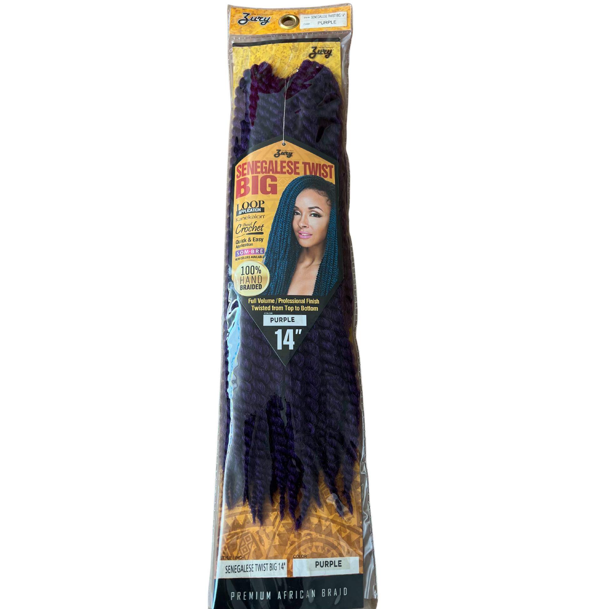 Senegalese Twist Crochet Hair 14 Burgundy – 2Oceansbeauty