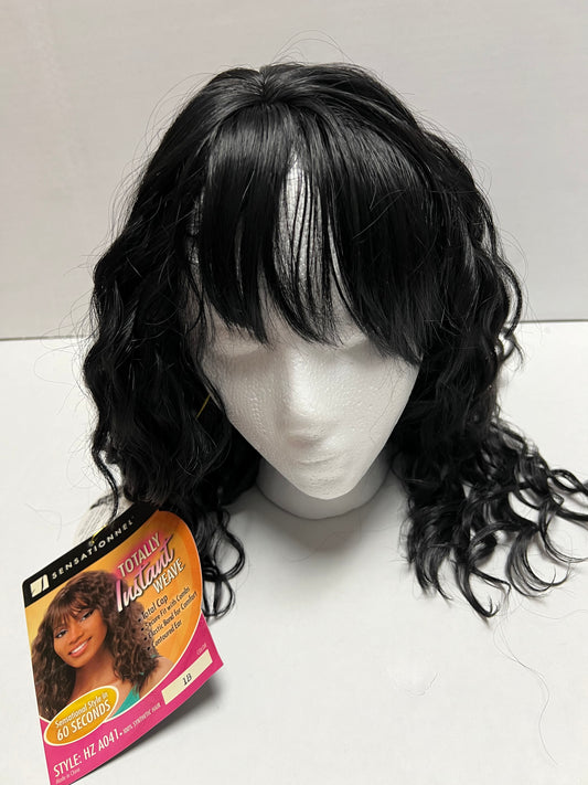 Wig Sensational 100% Synthetic Color 1B