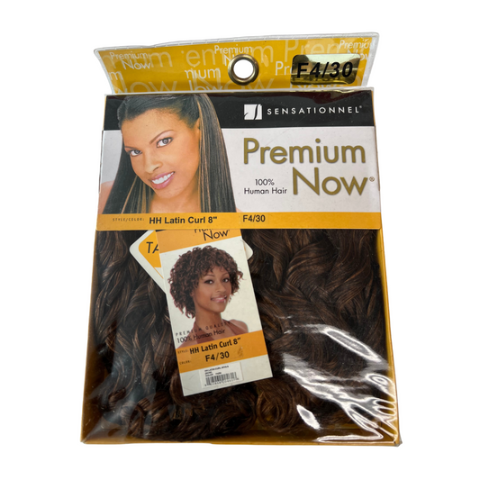 Premium Now Wig 100% Human Hair Color F4/30