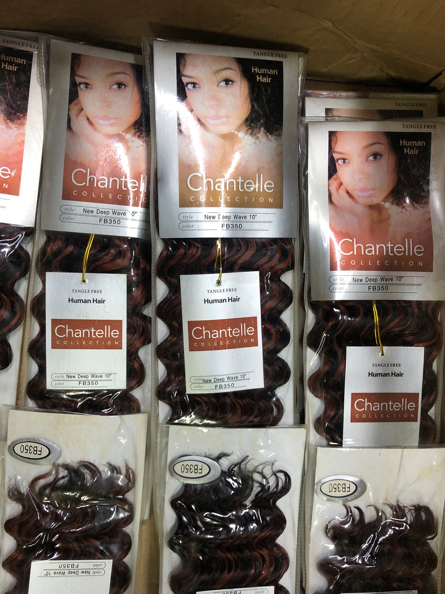 Chantelle New Deep Wave 10'' Color FB50 100% Human Hair