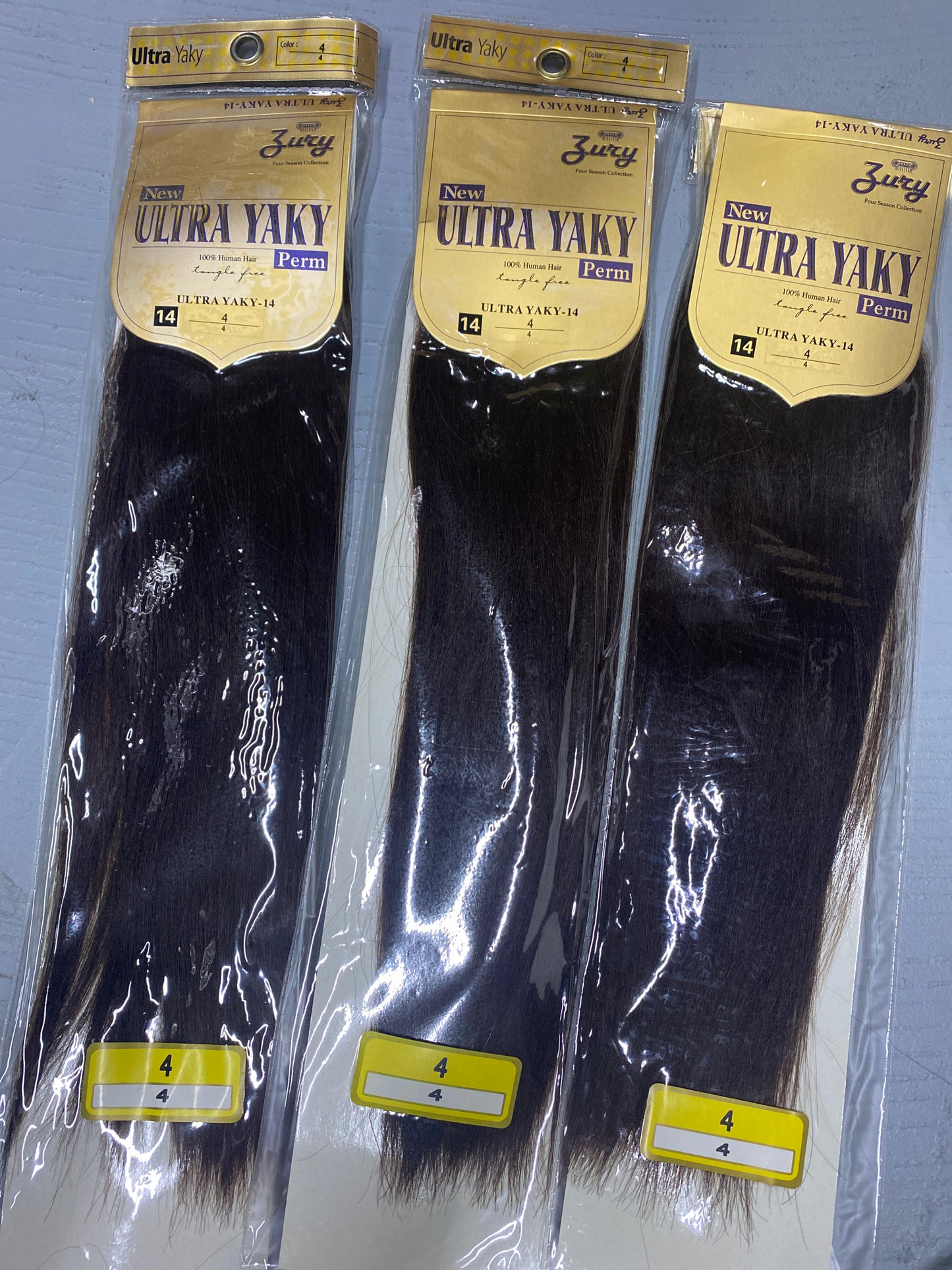 Zury Ultra Yaky Color 4 100% Human Hair