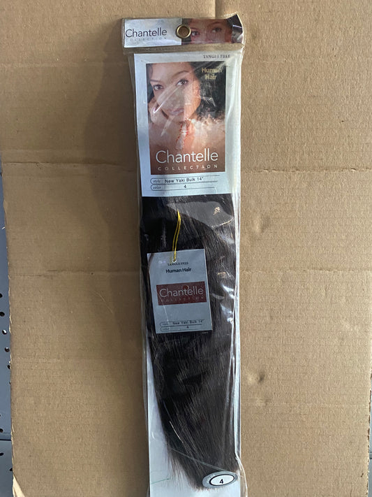 Chantelle 100% Human Hair 14'' Color 4