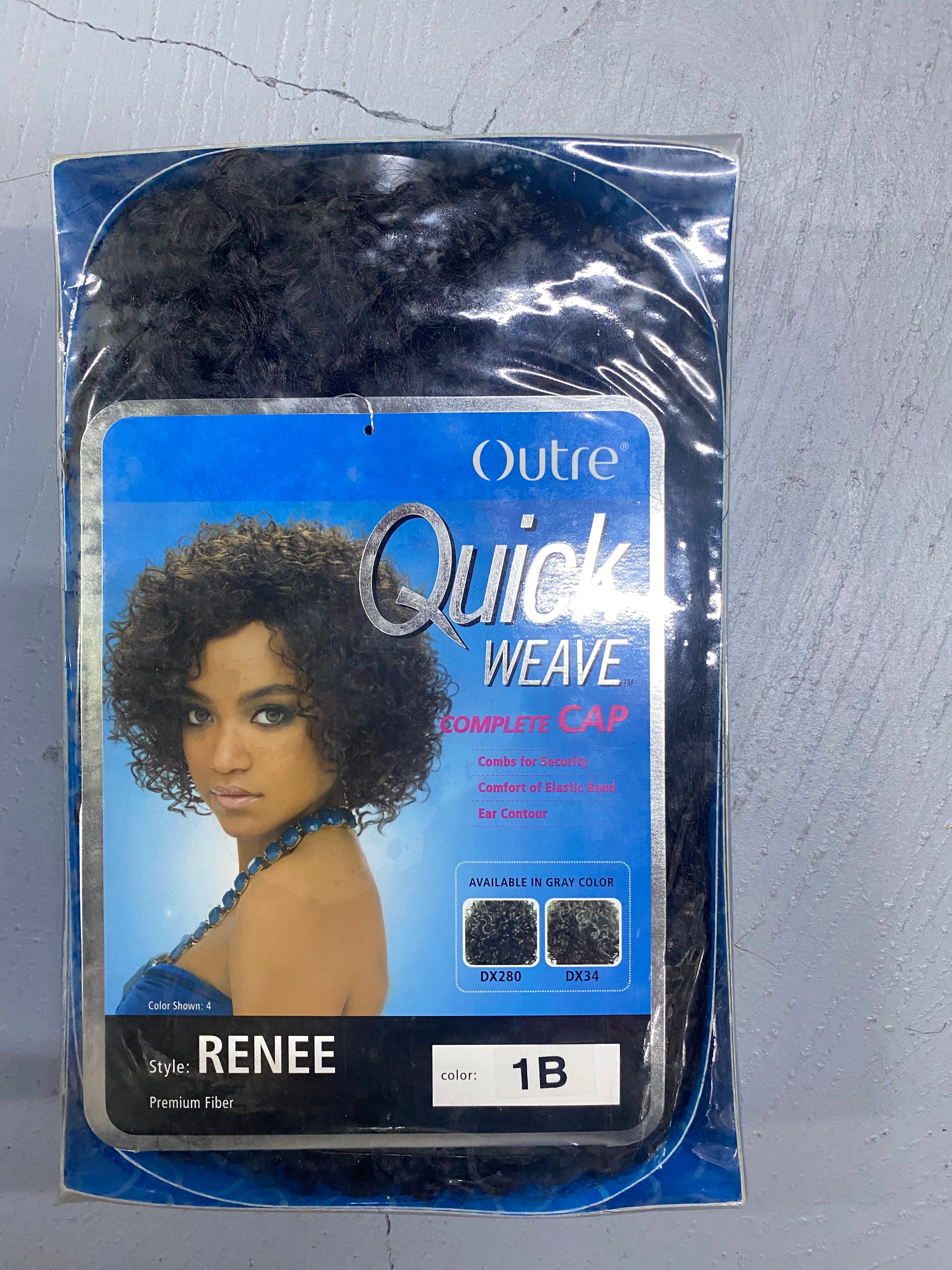 Outre Quick Weave Renee Style Color 1B 2Oceansbeauty