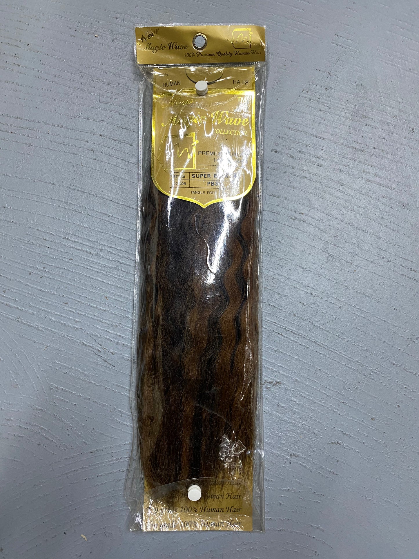 Magic Wave 100% Human Hair Super Bulk 14'' Color PB30