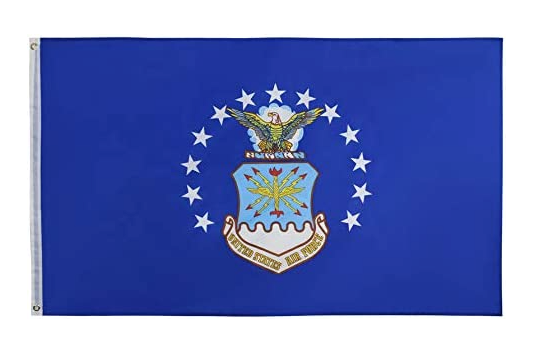 Air Force Eagle Flag with Brass Grommets