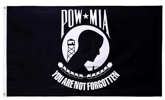 POW MIA Flag with Brass Grommets